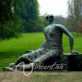 large garden decoration bronze metal abstract art sculpture